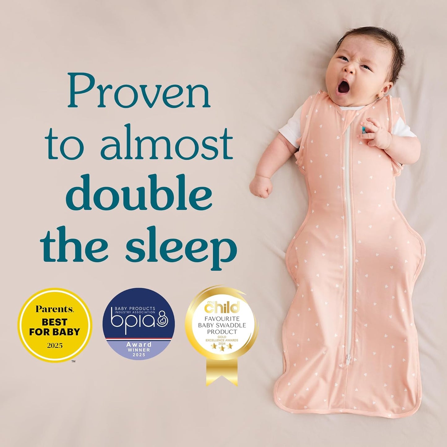 Love To Dream™ Saco de Transição Swaddle UP™, Médio (6-8,5 kg), Bordô, Ajuste Perfeito, Abas Removíveis com Zíper, 1.0 TOG para Temperaturas de 20-24°C, Algodão Elástico Lavável à Máquina, 2 Zíperes, Facilita a Troca de Fraldas
