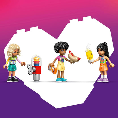 LEGO Friends Parque Infantil Divertido para Ambientes Fechados - Brinquedo Criativo com Escorregador, Piscina de Bolinhas, Carrossel, Lanchonete, 3 Mini Bonecas e Acessórios - Presente de Aniversário para Meninas a partir de 7 Anos - 42686