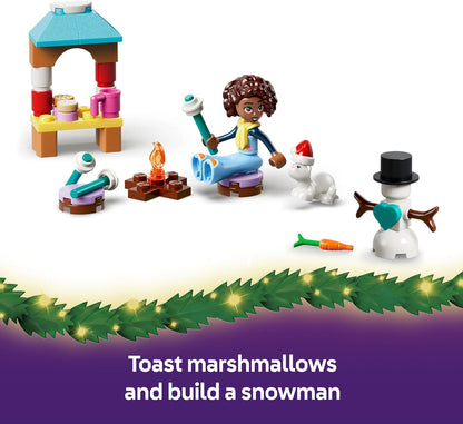 LEGO Calendário do Advento Friends 2026-42698 | Brinquedos para meninas a partir de 6 anos, 24 surpresas, 3 minibonecas, 6 figuras de animais e acessórios, presente de Natal, 211 peças