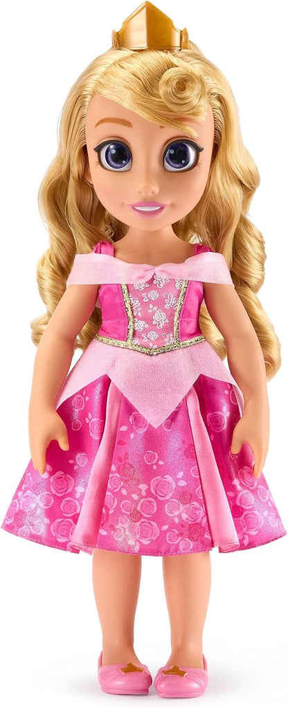 Disney Boneca Aurora Oficial da Store com Escova de Cabelo de Brinquedo, A Bela Adormecida, 40,5 cm / 16 pol., Coleção Once Upon a Story, Idade 3+