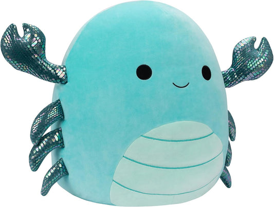Squishmallows SQCR04209 Escorpión Carpio-Verde azulado 16"