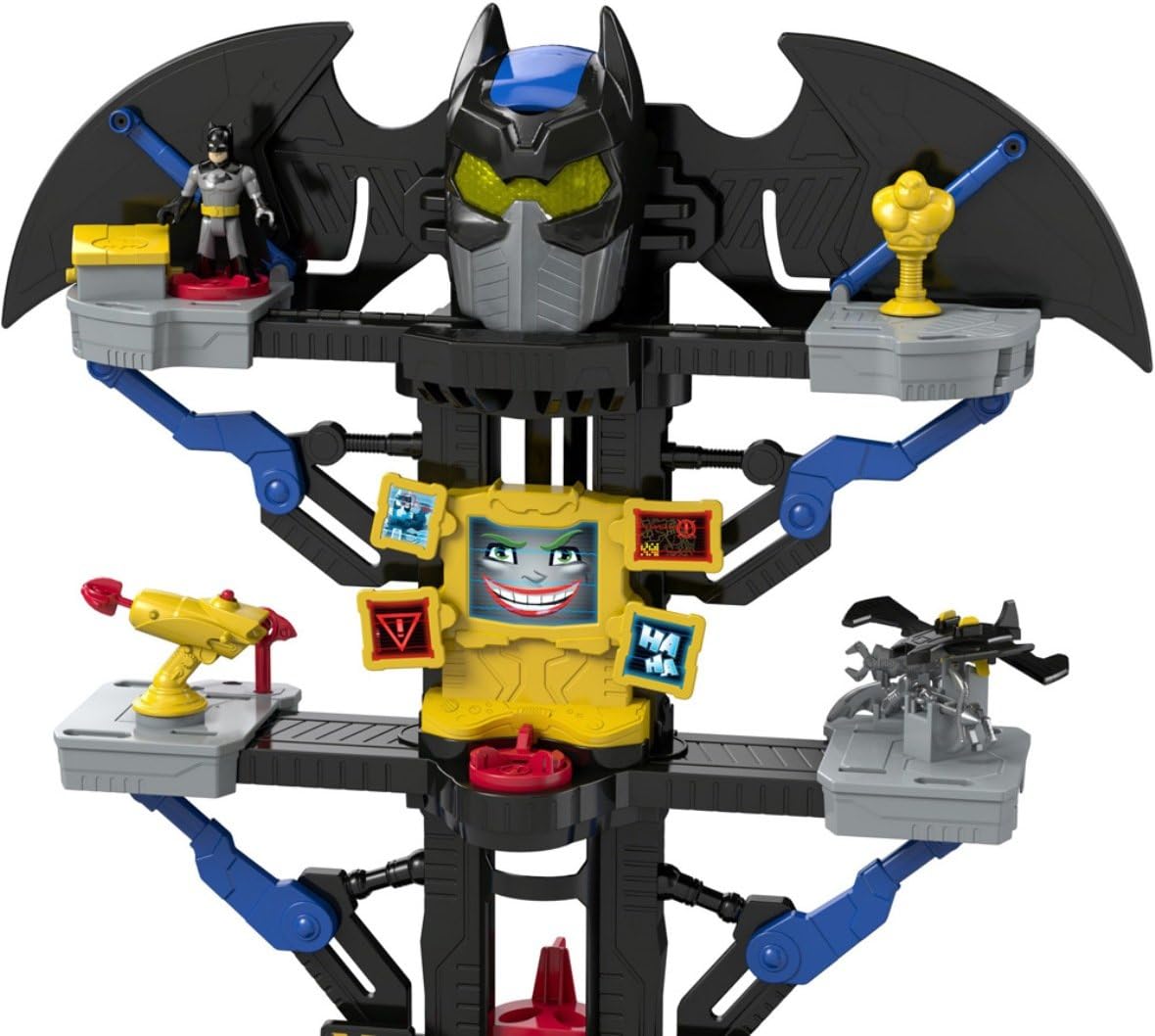 Conjunto de brinquedo DC Comics CHH91 Batman Imaginext Batcaverna Transformável