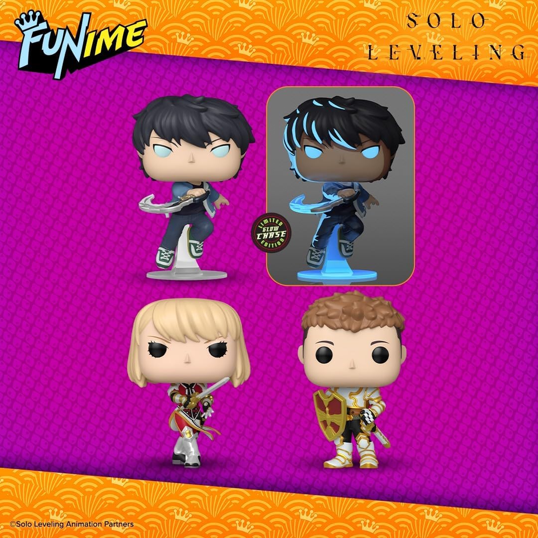 Funko Pop! Animation: Solo Leveling - Yoo Jinho - Figura de vinil colecionável - Ideia para presente - Produtos oficiais - Brinquedos para crianças e adultos - Fãs de anime - Figura modelo para colecionadores e exposição