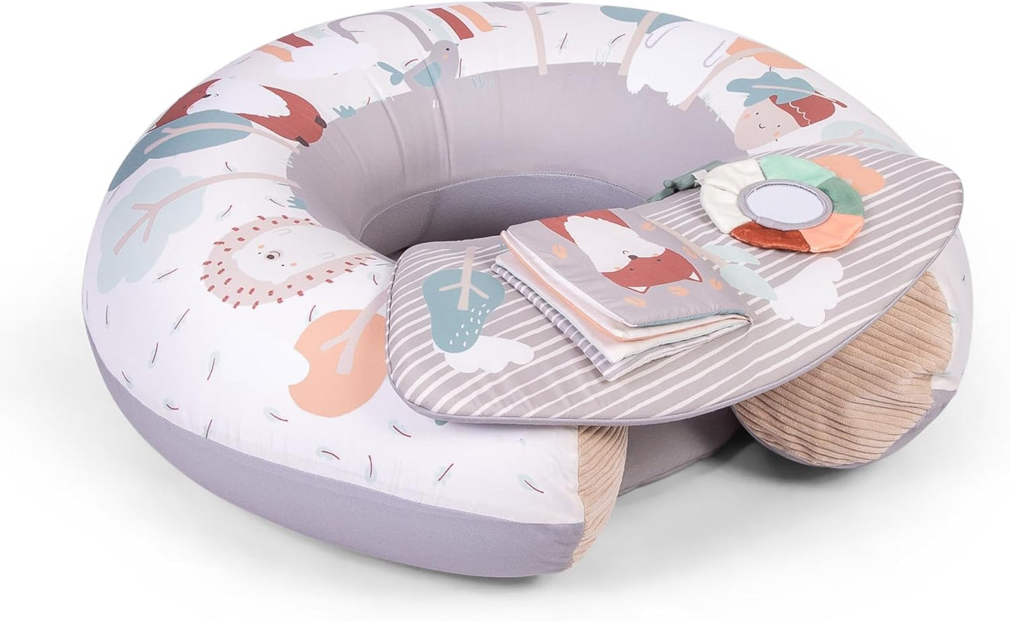 Red Kite Anel inflável Sit Me Up - Assento de anel com bandeja de jogos e atividades (Woodland Walks)