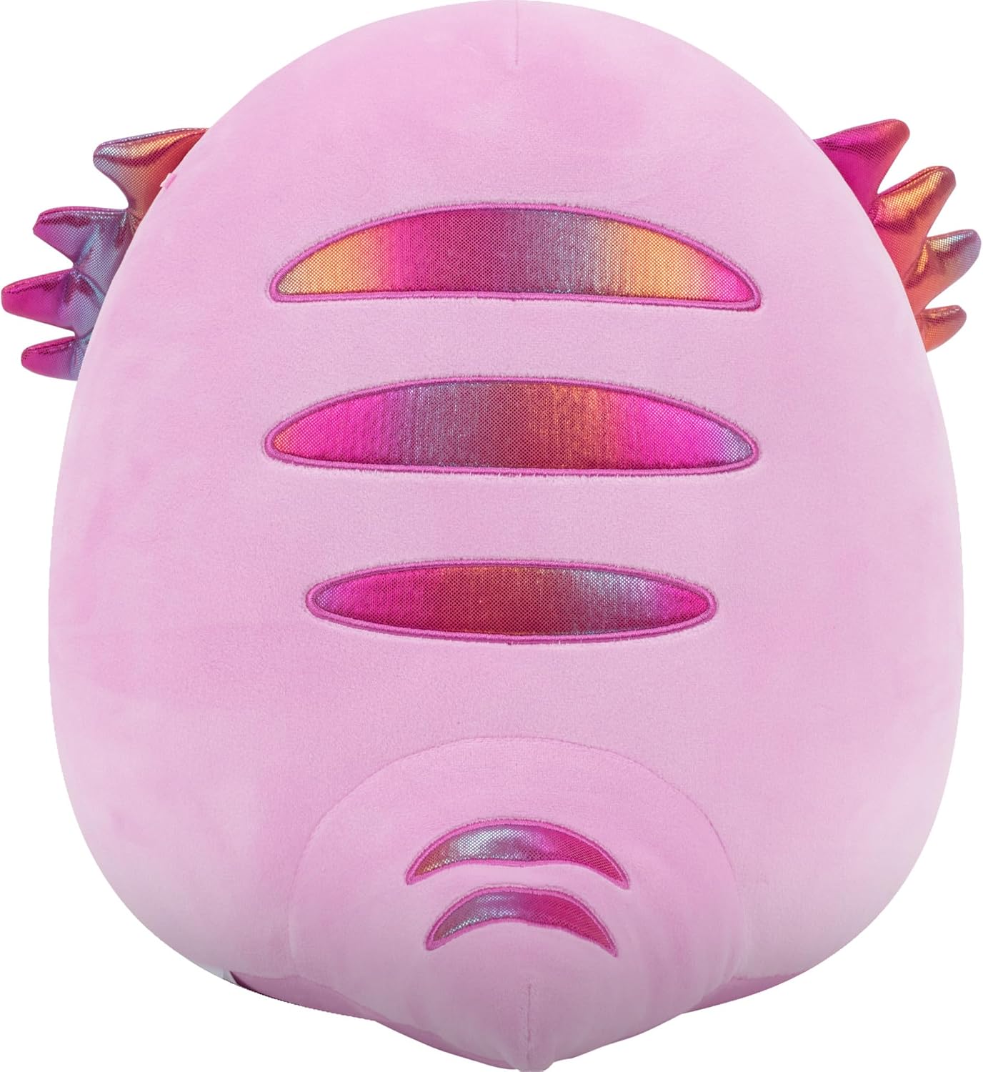 Squishmallows Original Barika, o Dragão-barbudo Rosa de 12 polegadas | com Listras Neon – Pelúcia Oficial Jazwares (Tamanho Médio)