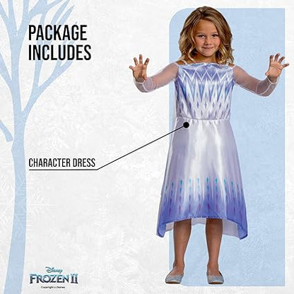 DISGUISE Disney padrão oficial da neve rainha elsa traje crianças, elsa vestir-se para meninas halloween natal fantasia vestido roupa