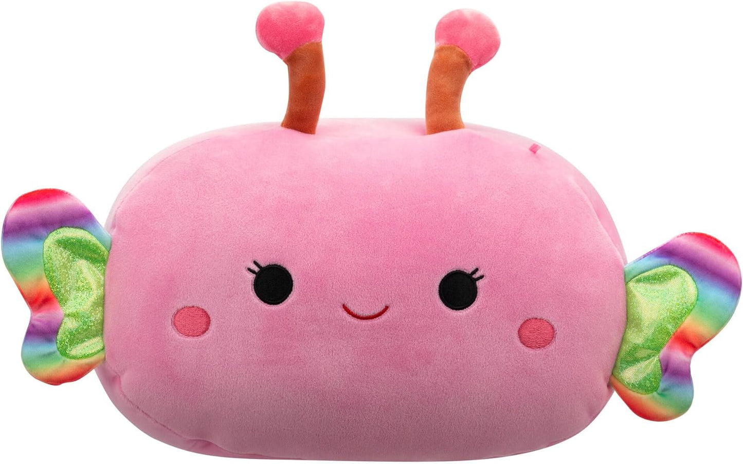 Squishmallows empilháveis originais de 12 polegadas Brielana, a borboleta rosa