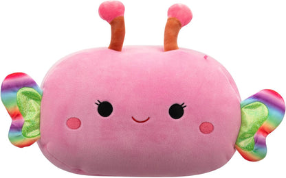 Squishmallows empilháveis originais de 12 polegadas Brielana, a borboleta rosa