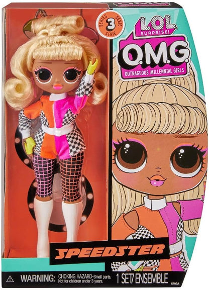 LOL Surprise Boneca fashion OMG - Swag - com várias surpresas, incluindo modas transformadoras e acessórios fabulosos - ótima para crianças a partir de 4 anos