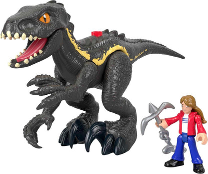 Imaginext Jurassic World Indoraptor e Maisie