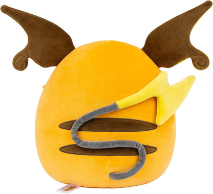 Squishmallows Pelúcia Original Pokémon Raichu de 10 Polegadas | Pelúcia Oficial Jazwares Ultramacia (Tamanho Médio)