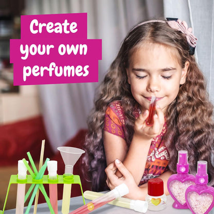 Science4you - Perfume Super Lab para crianças +8 anos - Kit científico com 13 atividades criativas: Laboratório de fabricação de perfumes, brinquedo educativo para crianças de 8 a 12 anos