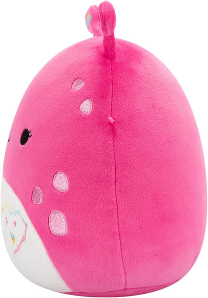 Squishmallows Original 7,5 polegadas Frawleen, o alienígena rosa quente com constelação de coração, pelúcia dos namorados
