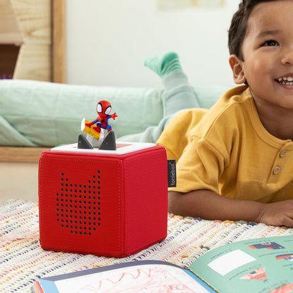 Tonies Marvel Spidey e seus incríveis amigos personagem de áudio em INGLÊS - brinquedos do Homem-Aranha, audiolivros para crianças