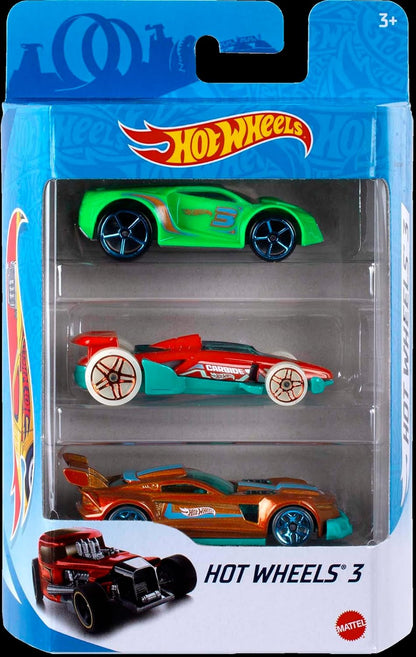 Hot Wheels Carro básico, carro Hot Wheels em escala 1:64 para crianças e colecionadores, veículos modernos e clássicos para brincar ou exibir, carros de brinquedo de plástico e fundidos - 05785