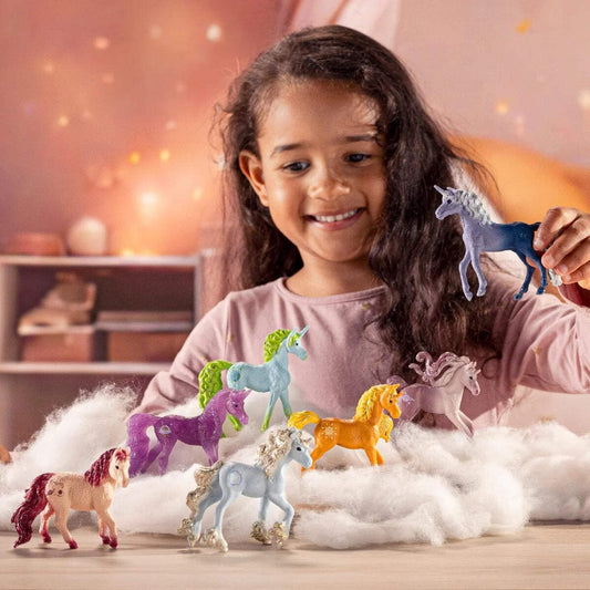 Schleich 70795 Unicórnio colecionável Terra, a partir de 5 anos BAYALA - Estatueta, 10 x 9 x 2 cm