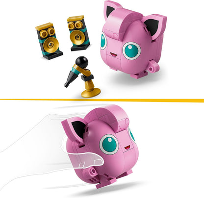 LEGO Pokémon SMART Play: Concerto do Jigglypuff – Conjunto de construção interativo compatível, inclui uma etiqueta SMART e figura Pokémon – Ideia de presente para meninos e meninas a partir de 7 anos – 72159