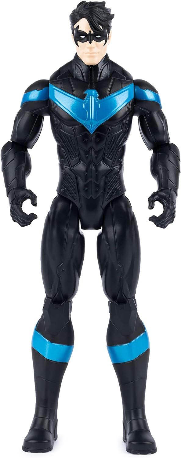 DC Comics, boneco de ação Stealth Armor Nightwing de 30 cm, brinquedos infantis para meninos e meninas a partir de 3 anos
