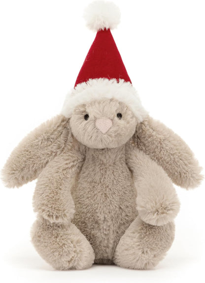 Jellycat Decoração de Natal Tímido Coelho - A: 13 cm x C: 5 cm