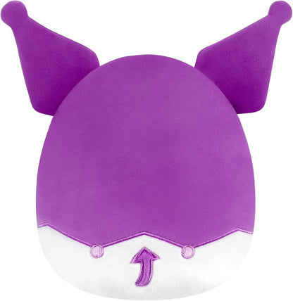 Squishmallows Pelúcia Original Sanrio Hello Kitty and Friends – Kuromi "Seize the Moment" (8 polegadas) – Pelúcia Oficial Jazwares
