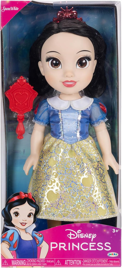 Disney Boneca Princess My Friend – Branca de Neve ou Ariel (35 cm) – Disney 100 Anos de Magia