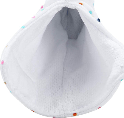 PandaEar Luvas de dentição para bebês - Pacote com 2 luvas para aliviar a dor, proteger e estimular a dentição de bebês a partir de 3 meses.