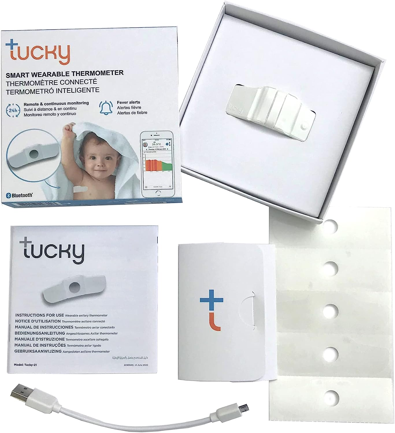 Tucky Wearable Connected Termômetro
