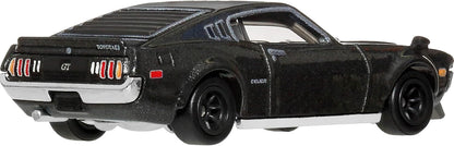 Hot Wheels 1977 Toyota Celica (RA28) Car Culture Vehicle, Miniatura Premium em Escala 1:64 com Pneus Real Riders e Carroceria e Chassi em Metal, JKD98