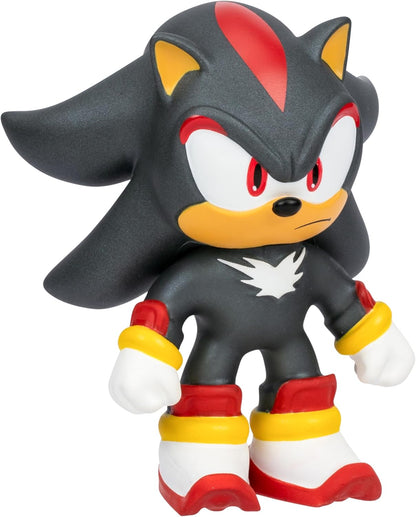 Heróis de Goo Jit Zu Sonic the Hedgehog - Shadow da Esmeralda do Caos Herói Elástico, Aperte o corpo de Shadow para revelar a Esmeralda do Caos dentro de sua gosma.