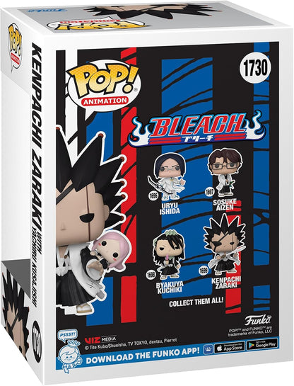 Funko POP! Animation: BLEACH - Kenpachi com Yachiru - Bleach - Figura de vinil colecionável - Ideia para presente - Produtos oficiais - Brinquedos para crianças e adultos - Fãs de anime