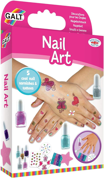 Galt Toys, Kit de Nail Art, Kit de Artesanato para Crianças, A partir de 7 Anos