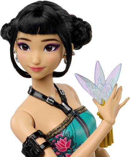 Mattel Boneca Fashion KPop Demon Hunters HUNTR/X Zoey | Com o visual da performance "How It’s Done" e acessório Spirit Blades, inspirada no filme, JRN37