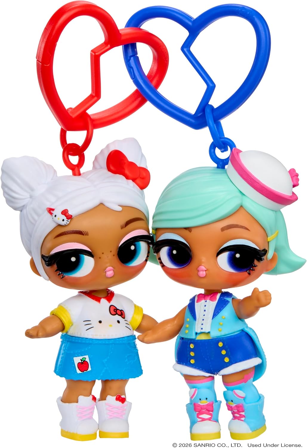 L.O.L. Surprise Loves Hello Kitty – Pelúcia Grande Reversível com Boneca | Boneca-Chaveiro Inclusa, 7 Surpresas, Hello Kitty, Kuromi ou Tuxedosam, Para Maiores de 4 Anos