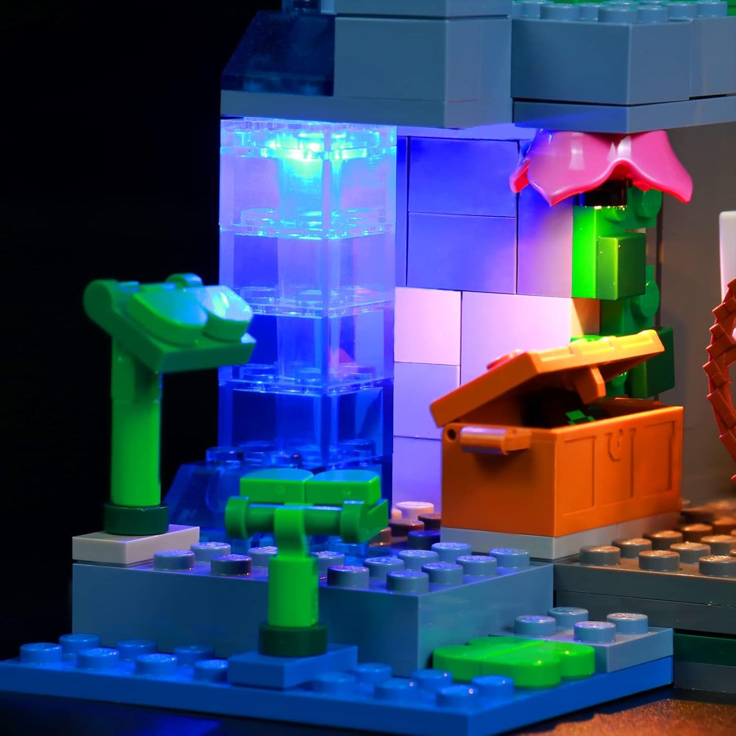 Lego Kit de luz LED para Minecraft Skeleton Dungeon, conjunto de iluminação LED para Minecraft Lego 21189 The Skeleton Dungeon - não inclui modelos, apenas conjunto de luz