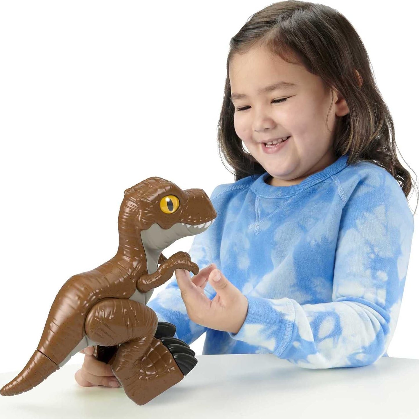Imaginext Fisher-Price Imaginext Jurassic World Camp Cretaceous T.Rex XL, figura de dinossauro extragrande para crianças em idade pré-escolar de 3 a 8 anos.