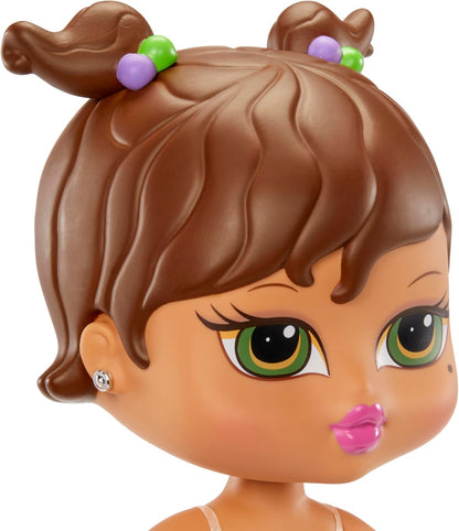 Bratz Big Babyz Yasmin - Boneca colecionável grande de 34 cm, vem com um bichinho de estimação, acessórios e roupas de verdade.