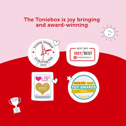 tonies Jurassic World - Personagem de áudio do Acampamento Cretáceo, para uso com Toniebox