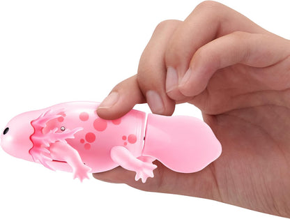 Pets Alive Robo Axolotl, Série 1, Axolotl Nadador, (Pacote com 2), Caixa de Correio