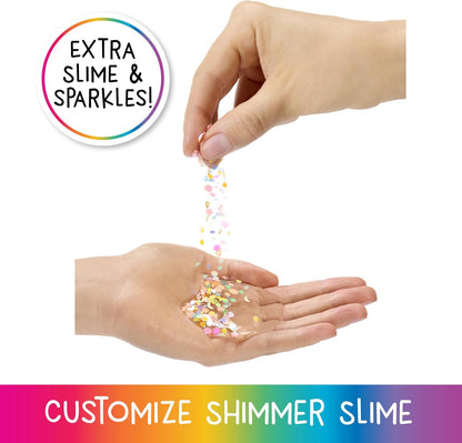 Rainbow High Rainbow Shimmers com Slime - Bella, Rosa - Boneca Fashion de 28cm, Acompanha Kit de Slime e uma Lhama de Estimação, Indicada para Crianças a partir de 4 Anos