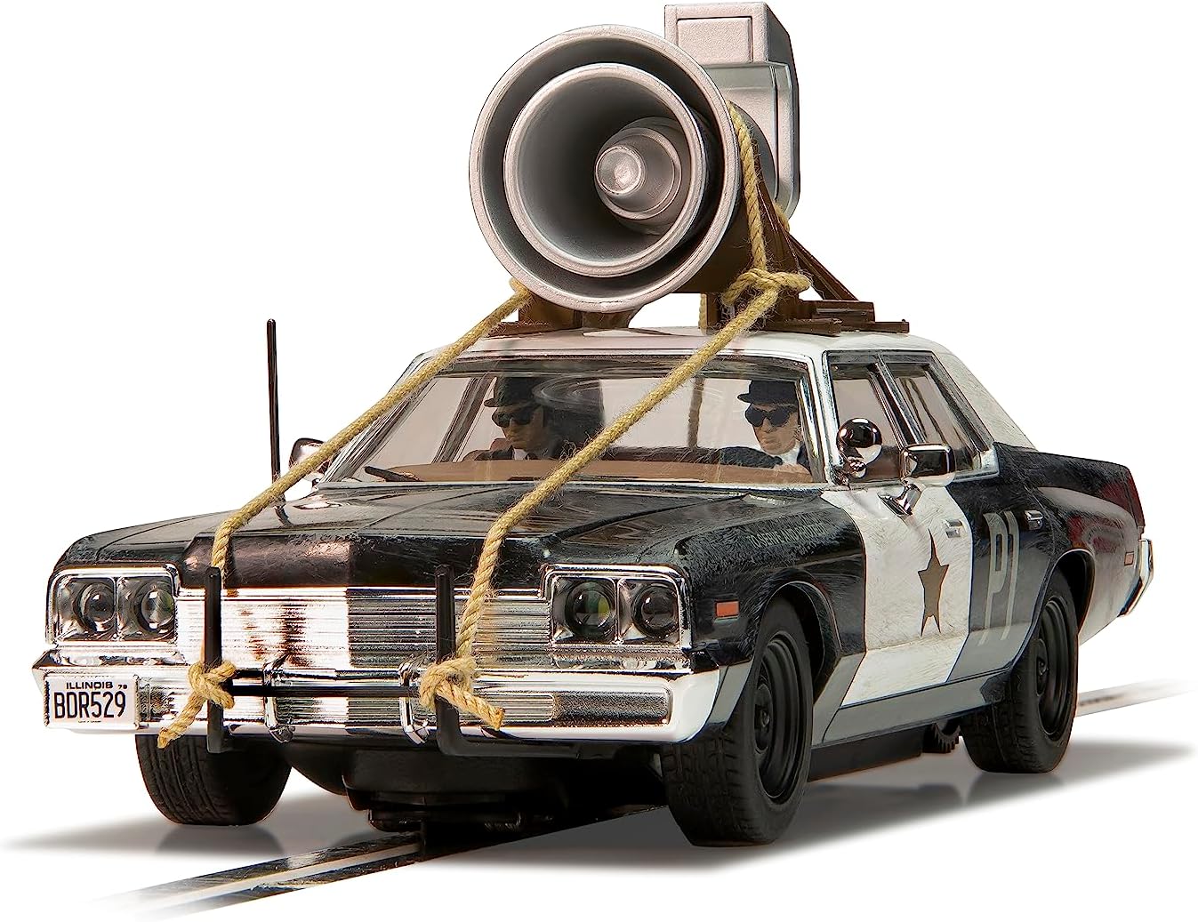 Scalextric C4322 Blues Brothers Dodge Monaco - Móvil Azul. Coche tragamonedas de cine y televisión.