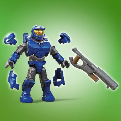 Mega Conjunto de Montagem Halo Capture a Bandeira – 59 Peças, Idade 8+