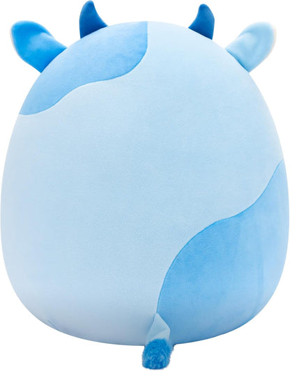 Squishmallows Original 12 Polegadas - Rutanya, a Vaca Mirtilo