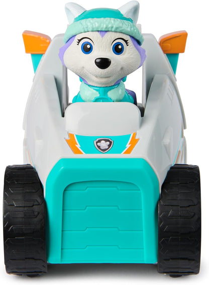 Paw Patrol Caminhão limpa-neve do Everest, brinquedo com figura colecionável, brinquedo sustentável para crianças a partir de 3 anos.