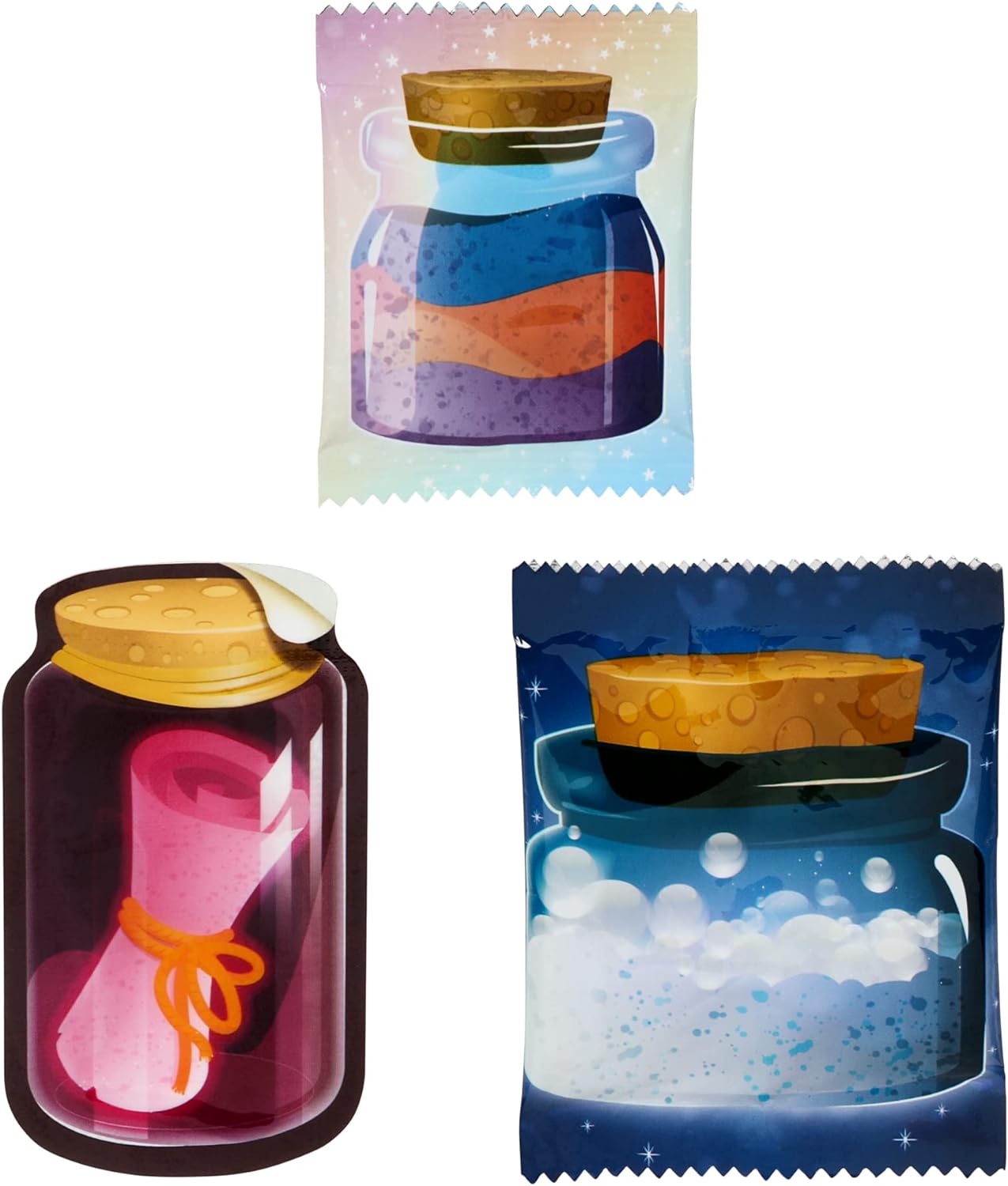 Magic Mixies Caldeirão mágico de fogo surpresa de gema mágica - revele um mixie de pelúcia não eletrônico e um anel mágico com uma revelação pop-up do caldeirão efervescente