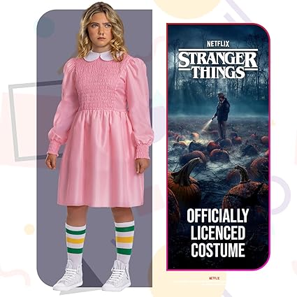 DISGUISE Fantasia de Stranger Things 11, grande (10-12)