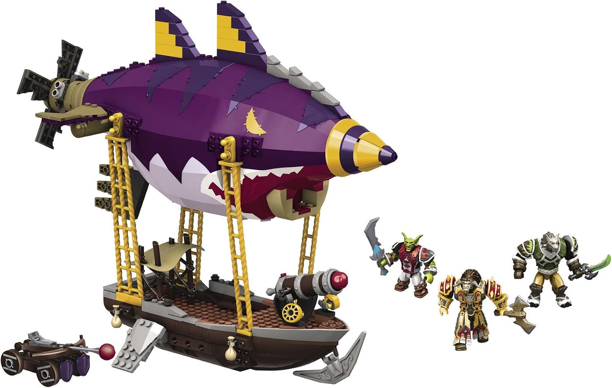 Mega Bloks World of Warcraft Emboscada do Zepelim Goblin