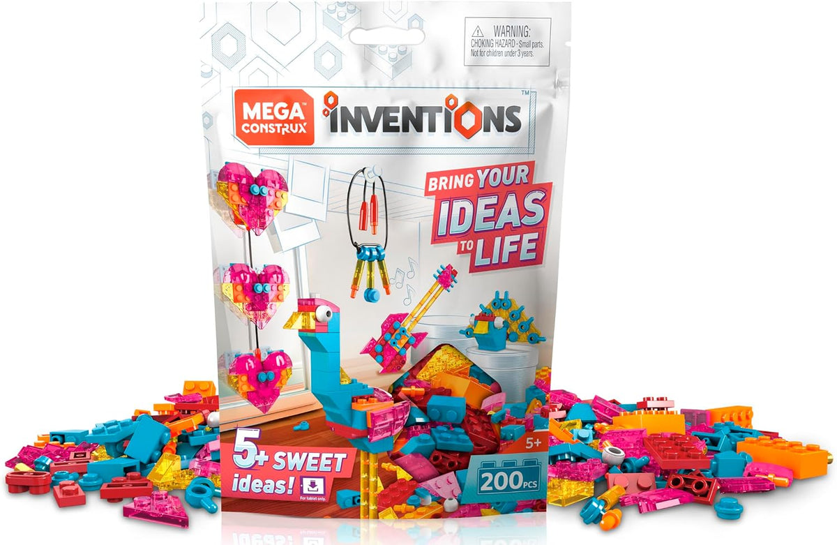 Mega Conjunto de Montagem Construx Inventions Candy Pack