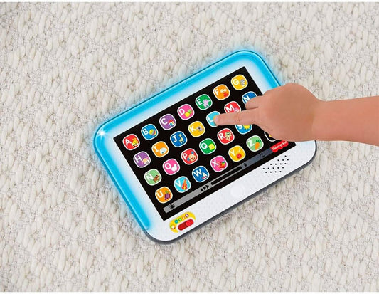 Fisher-Price Laugh & Learn JNH91 Smart Stages Bandeja de Aprendizagem Interativa, Brinquedo com Música e Luzes para Meninos e Meninas, a partir de 1 Ano de Idade, Versão em Espanhol
