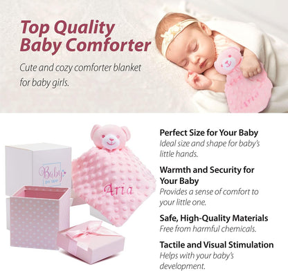 Presentes personalizados para bebês meninos - Edredom personalizado para bebês, Presentes para bebês recém-nascidos, Presentes personalizados para bebês meninos, Brinquedo para bebês meninos, Presente para recém-nascidos