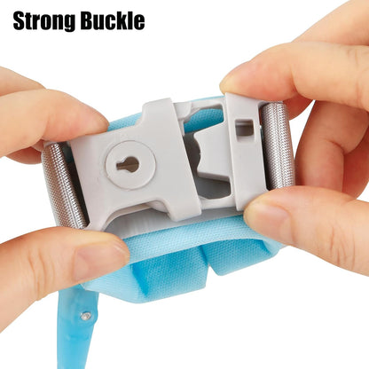 PandaEar Guia infantil para bebês e crianças, com fecho de segurança anti-perda, coleira de segurança para passeio e proteção